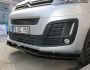 Передня lip спідниця Opel Vivaro 2020-... - тип: abs фото 1