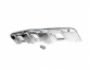 Front overlay Mercedes GL class x164 2006-2009 - type: stainless steel фото 0