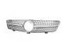 Grille Mercedes CLS C219 2009-2011 - type: diamond silver фото 0