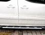 Боковые подножки Fiat Doblo 2023-... - style: Audi фото 1