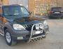 Hyundai Terracan front bumper protection фото 2