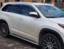 Боковые подножки модельные Toyota Highlander Ø: 60 мм фото 1