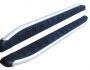 Profile running boards Citroen Nemo, Peugeot Bipper 2008-... - Style: Range Rover фото 0