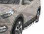 Running boards Hyundai Tucson 2019-2021 - Style: Range Rover фото 1