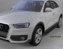 Бічні підніжки Audi Q3 2015-2018 - style: BMW, колір: чорний фото 6