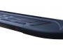 Running boards Hyundai Tucson 2004-2014 - style: Audi color: black фото 2