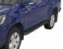 Подножки Toyota Hilux 2020-... - style: Audi цвет: черный фото 4