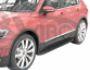 Footboards VW Tiguan 2016-... - style: Audi color: black фото 4