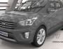 Бічні підніжки Hyundai Creta 2016-... - style: BMW, колір: чорний фото 3