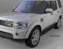 Боковые подножки Land Rover Discovery 3 - style: BMW, цвет: черный фото 2