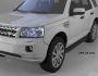 Боковые подножки Land Rover Freelander - style: BMW, цвет: черный фото 1