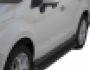 Боковые подножки Nissan Juke 2020-... - style: BMW, цвет: черный фото 1