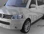 Side steps Volkswagen T6 - style: BMW, color: black фото 1