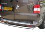 Volkswagen Caddy rear bumper protection - type: single pipe фото 0