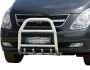 High bull bar Hyundai H1 2008-2017 - type: up to the hood, under the order фото 0