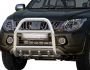 Кенгурятник высокий Mitsubishi L200 2015-2018 - тип: до капота фото 0