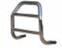 High bull bar Nissan NP300 - type: without grill фото 1