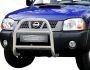 High bull bar Nissan NP300 - type: without grill фото 0