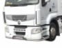Front bumper protection Renault Premium - additional service: installation of diodes v2 фото 0