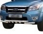 Захист бампера Ford Ranger 2009-2011 - тип: модельний, з пластинами фото 0