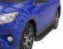 Подножки Toyota Rav4 2013-2016 - style: Audi цвет: черный фото 4