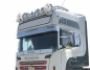 Хром накладки на спалку Scania P фото 2