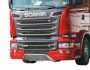 Защита переднего бампера Scania - доп услуга: установка диодов фото 0