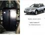 Rear axle protection Subaru Outback V 2015-... mod. V-2,0D variator Lineartronic after 05.2013 фото 0