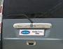 Накладка над номер на крышку багажника Fiat Doblo нержавейка фото 3