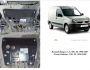 Захист двигуна Renault Kangoo 1997-2007 модиф. V-окрім 1,2 бензин фото 0