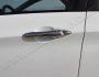 Накладки на дверные ручки Hyundai Accent нержавейка под ключ фото 3