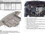 Engine protection Hyundai Tucson TL 2015-... mod. V-2.0i; 1.7CRDI; 2.0CRDI фото 1