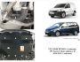 Engine protection Volkswagen Touran WeBasto 2010-2015 mod. V-1,6TDI; 2.0TDI manual transmission, automatic transmission фото 0