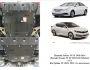 Защита двигателя Hyundai Sonata YF 2010-2014 модиф. V-все подрамники как знак бесконечности фото 0