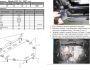 Engine protection Honda CRV 2007-2012 mod. V-2,0І manual transmission, automatic transmission фото 1