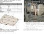 Engine protection Honda Civic IX 4D sedan 2013-... mod. V-1,8 selection Turechchina фото 1