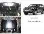 Engine, radiator and gearbox protection Toyota Land Cruiser 200 2007-... mod. V- 4.5 D automatic transmission фото 0