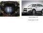 Защита двигателя Chevrolet Captiva 2011-... модиф. V-3,0 фото 0