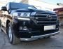Захист бампера Toyota Land Cruiser 200 2016-2021 - тип: модельний, з пластинами фото 2