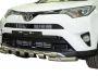 Защита бампера Toyota Rav4 2016-2019 - тип: модельная, с пластинами фото 0