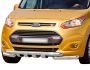 Захист бампера Ford Connect 2014-2021 - тип: модельний, з пластинами фото 0