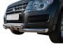 Защита бампера Mitsubishi Pajero Wagon IV - тип: модельная, с пластинами фото 0
