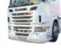 Защита переднего бампера Scania G - доп услуга: установка диодов фото 3