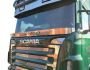 Дефлектор капоту мухобійка балкон Scania 2004-2016 - з будь - яким написом по центру фото 6