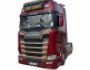 Накладки на решітку вузькі полоски Scania S, R euro 6 2016-... фото 18