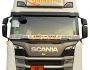 Дефлектор капота мухобойка Scania euro 6 фото 8