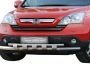 Bumper protection Honda CRV 2007-2012 - type: model with plates фото 1