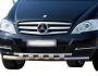 Bumper protection Mercedes Vito II, Viano II 2010-2014 - type: model with plates фото 1