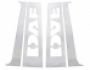 Pads on the door pillars for DAF XF euro 6 фото 0