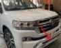 Передня накладка Toyota Land Cruiser 200 2016-2021 - тип: ME-style, під спідницю чорний колір фото 3